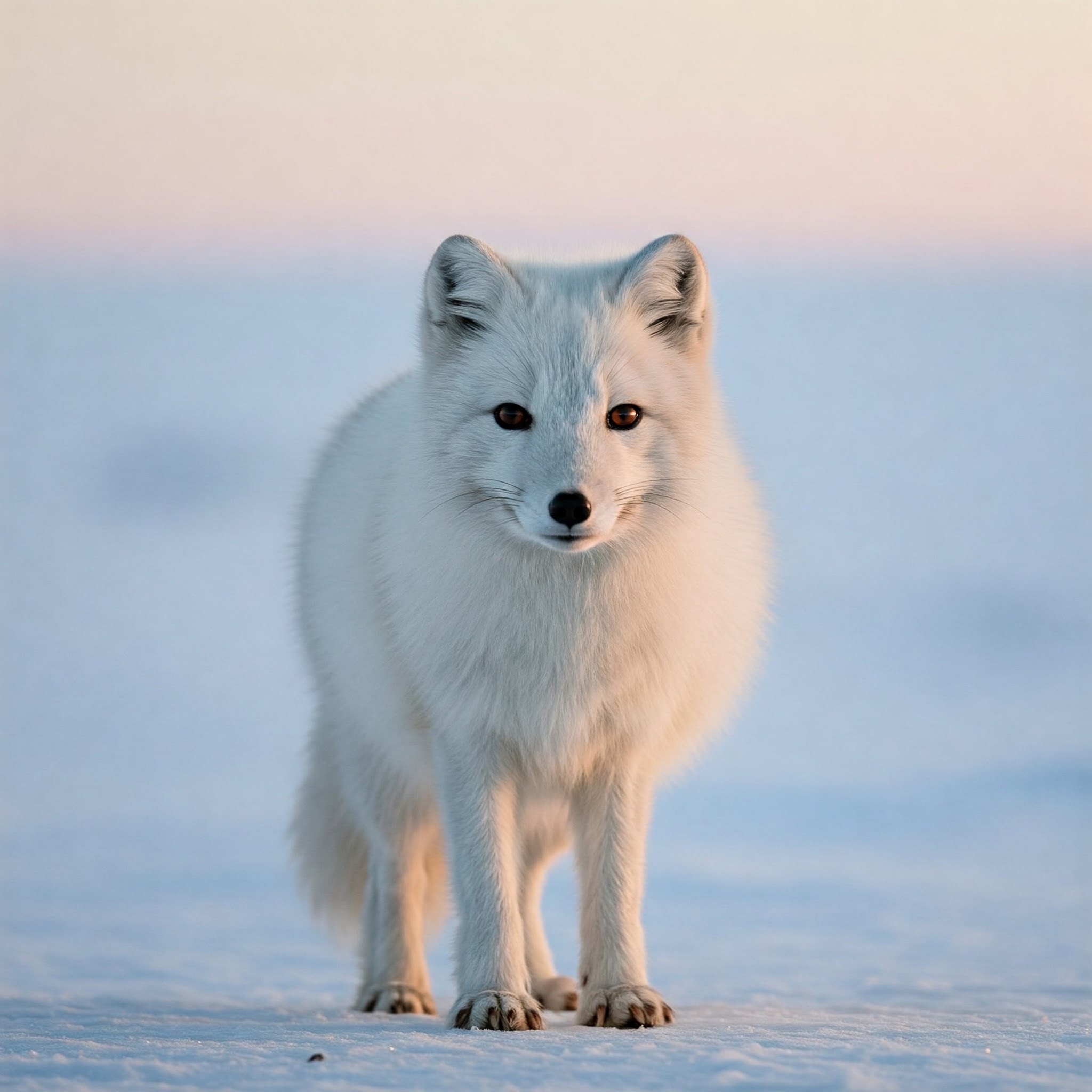 photo of Arctic Wildlife-Fox and Wolf in Winter